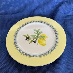 Carmina Royal Doulton Old Stock 1999 Lemon Dinner Plate 10.5"D